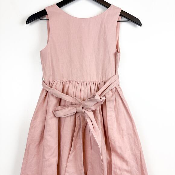 NWT MNG Mango Girls Long Pleated Maxi Dress Pink - 11 - Picture 2 of 9